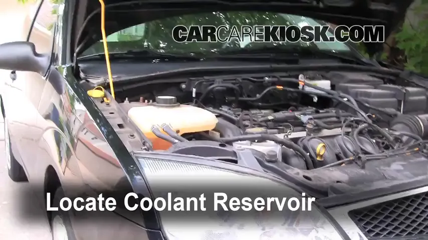 2006 Ford Focus ZX3 2.0L 4 Cyl. Refrigerante (anticongelante)